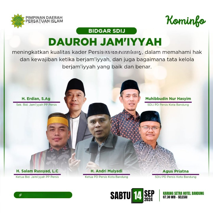 Dauroh Jamiyyah SDIJ PD PERSIS Kabupaten Badung